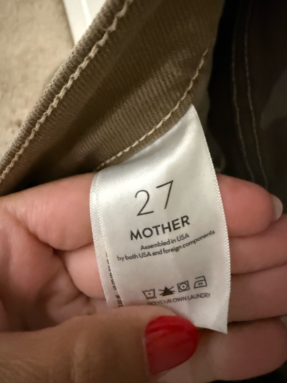 MOTHER High Waisted Rascal Ankle Step Fray Jean - Picture 4 of 5